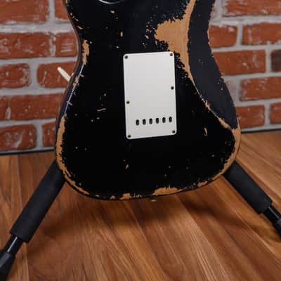 Fender Custom Shop SR25-69 Stratocaster Heavy Relic Black 2025 w/OHSC image 10