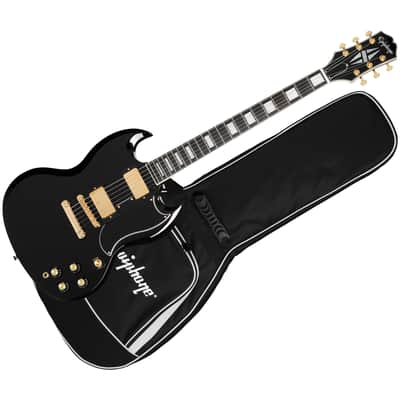 SG Custom Ebony + Housse Epiphone image 1
