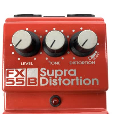 DOD Supra Distortion FX55-B Red From Japan image 4