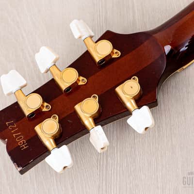 1990 Ibanez Artstar AM200 Burl Mahogany Vintage Semi-Hollow Guitar Antique Violin image 4