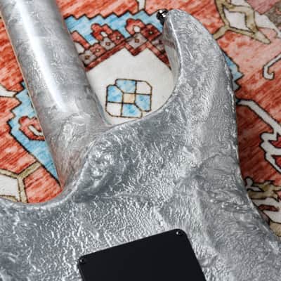 ESP MIJ Original Horizon 1 Limited Edition "Liquid Metal Silver + Ebony" (2025) image 19