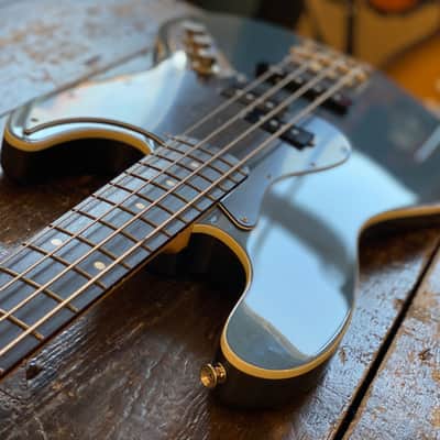 Fender Aerodyne Jazz Bass MIJ JD-Serial 2015 Japanese Domestic Dolphin Grey image 4