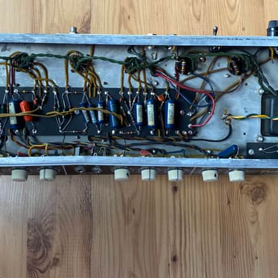Fender Tremolux Piggy Back Amp 1962 - Beige Tolex image 10