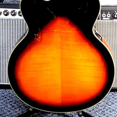 2016 D'Angelico Excel EXL-1 Hollowbody Electric Guitar w/Case! Dark Iced Tea Burst! VERY NICE!!! image 6