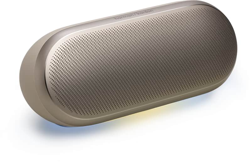 Harman Kardon Luna 2 Powered Wireless Speaker - Warm Sand Bild 1