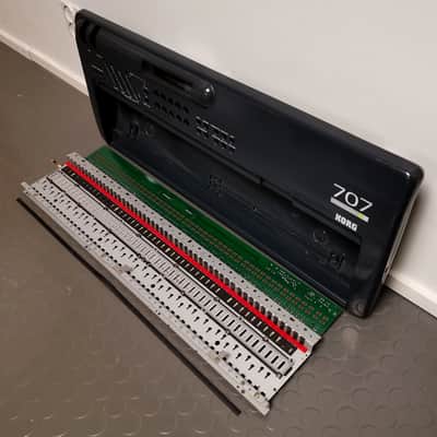 Korg 707 - Case, key contact pcb etc. image 4