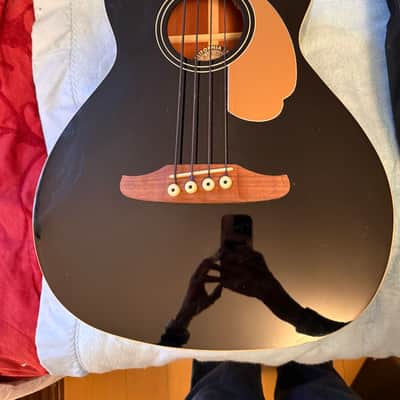 Fender Kingman Bass SCE Acoustic / Electric Bass 2010s - Sunburst image 7