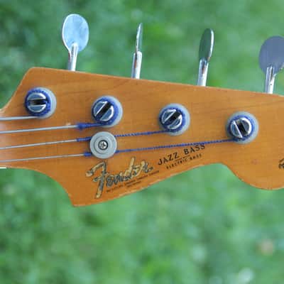 Fender Jazz Bass 1966 turquoise (modified) One of a Kind ! Bild 5