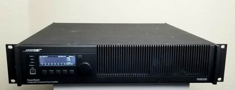 Bose PM8500/PM8500N PowerMatch 8-channel Power Amplifier | Reverb