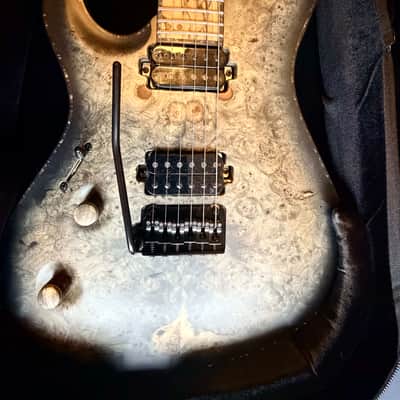 Mayones Regius Core V24 6 - Master Grade Buckeye Burl Carved Top, 5A Pale Moon Ebony, Left-Handed, Lefty, LH, Left, RARE image 6