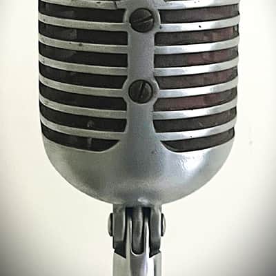 Rare 1940's Bogen "Fatboy" Model U10X Dynamic Microphone, 100% original, working image 10