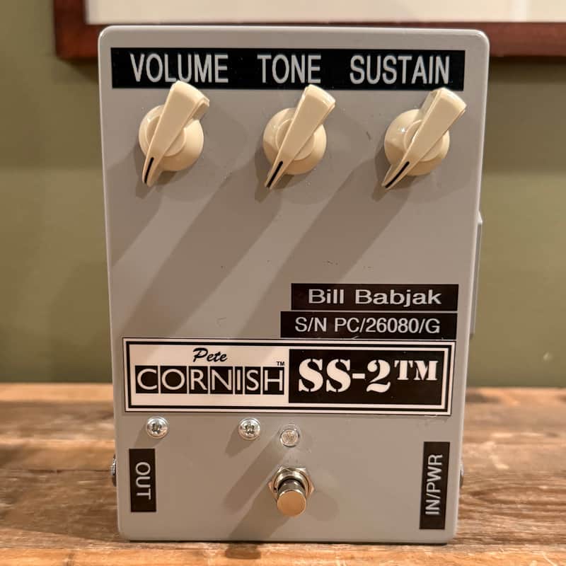 Pete Cornish SS-2 Overdrive Grey Box, owned by JD Simo image 1