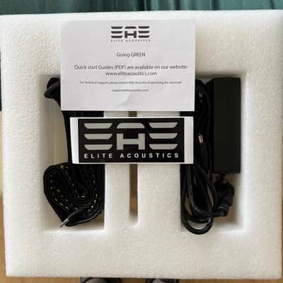 Elite Acoustics EAE A4-8 MKII Open Box 80W Acoustic Amplifier LFP Battery, Bluetooth Painted Black image 8
