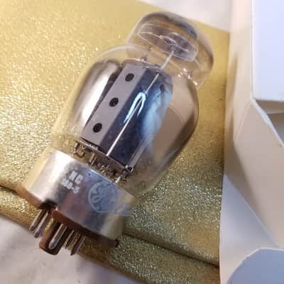 Tung-Sol GE 2% Tight-Matched Pair (2) 6550 Beam Power Pentode tNOS AT1000 TESTED Vacuum Tubes 3-hole, 3 getters, Coke Bottle premium 1961 - 1970 image 1