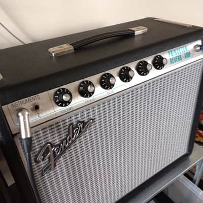 Fender '68 Custom Princeton Reverb-Amp 12-Watt 1x10" Guitar Combo 2013 - Present - Black image 1