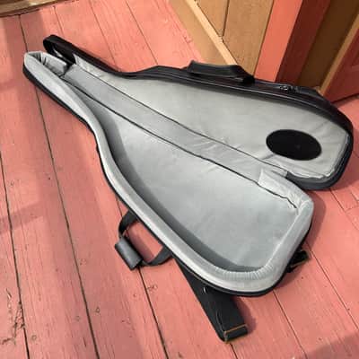 Cronkhite Leather Gig Bag for Zon VB Bass Guitar - Black Leather image 2