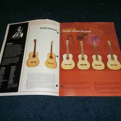 Vintage 1971 Goya Guitar Catalog! Rare, Original! Rangemaster! image 3