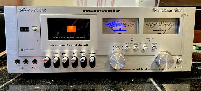 Vintage Marantz Model 5010B Stereo Cassette Deck For Parts/Repair image 1