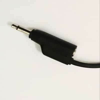 Stacking Skin patch cable for Eurorack Black 45cm image 1