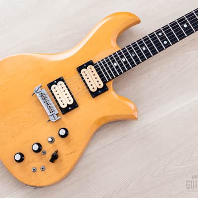 1980 Aria Pro II EG-1400 Eagle Vintage Neck Through Guitar, Near-Mint w/ DiMarzio & Case, Japan image 1