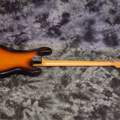 1996 Fender 50th Anniversary Precision Bass 3 Tone Sunburst Left Handed Lefty image 6