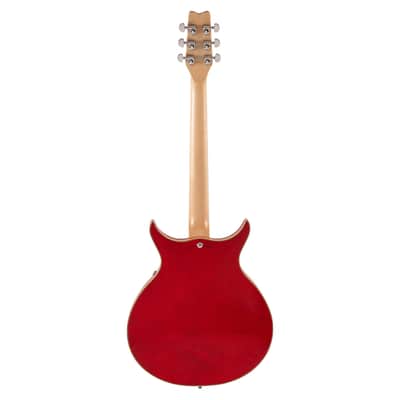Washburn SH35 Semi-Hollow Electric Guitar-Trans Red *USA Small Business* image 3