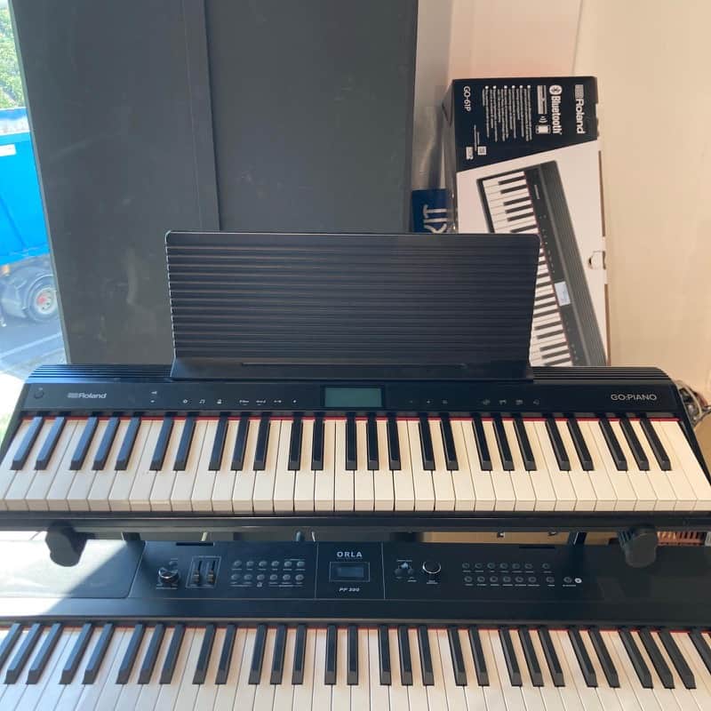 Roland GO-61P GO:PIANO 61-Key Digital Piano 2017 - Present - Black image 1