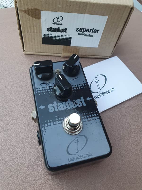 Crazy Tube Circuits Stardust Black Panel Overdrive 2010s - Black image 1