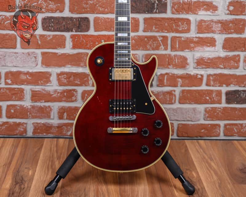 Gibson Custom Shop Jerry Cantrell Signature "Wino" Les Paul Custom (Signed, Aged) 2021 Wine Red Limited Run #81 w/OHSC image 1