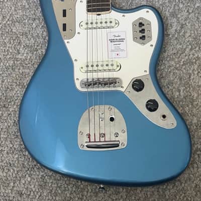 Fender Traditional II 60s Jaguar FSR w/ Headstock, Japan MIJ Lake Placid Blue image 1