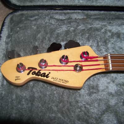 Tokai JAZZ BASS 1985/86 SUNBURST LEFT HANDED  OLDIES BUT GOODIES image 5