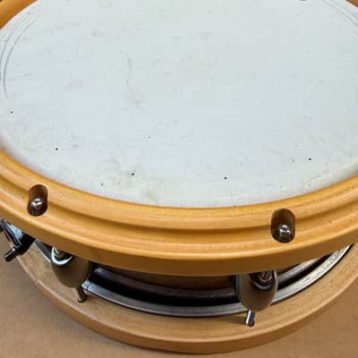 Dunnett Classic StereoPly 4-Ply Maple/Poplar Snare Drum w/ Wood Hoops Gold Sparkle 14x5'' image 17