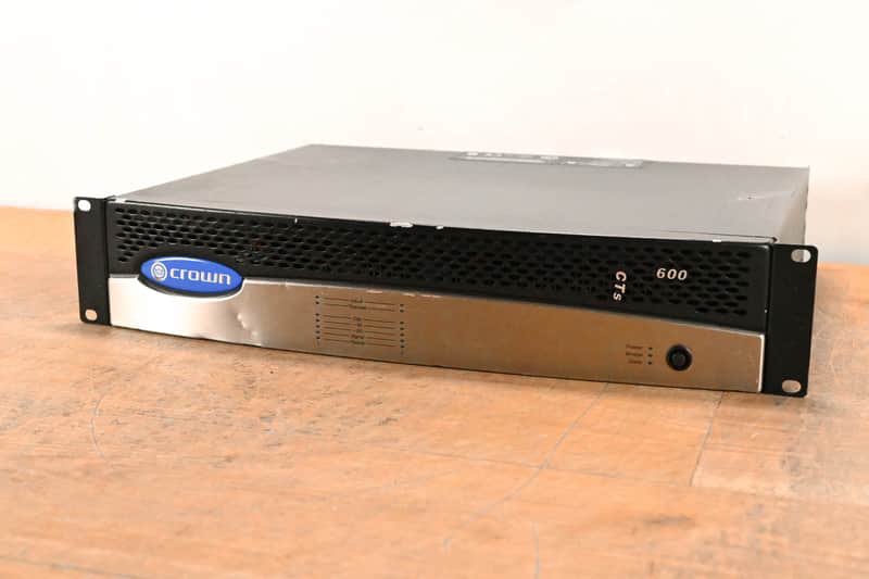 Crown CTs 600 Two-Channel 300W Power Amplifier CG01SR1 image 1
