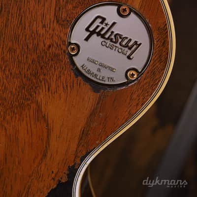 Gibson M2M Les Paul Custom Tobacco Sunburst Murphy Lab Heavy Aged image 12