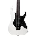 Schecter Guitar Research Sun Valley Super Shredder FR SFG Electric Guitar Gloss White Black Pickguard