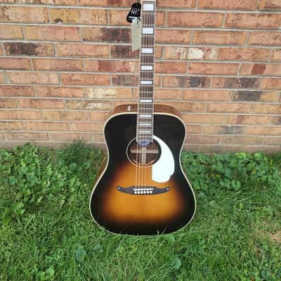 New Fender California Vintage King Acoustic-Electric Guitar - Sunburst Great Player & Sound All Solid Wood, Fishman Electronics image 1