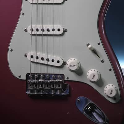 Fender CS Masterbuilt 63 Stratocaster Closet Classic by Greg Fessler 2015 - Burgundy Mist image 11