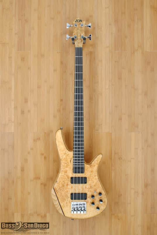 Zon Sonus Custom 4 String Bass Guitar | Reverb