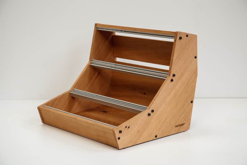2 Many Synths 9U 84HP Solid Oak Eurorack case image 1