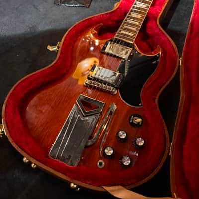 Gibson SG Standard '61 with Sideways Vibrola 2022 - Vintage Cherry image 3