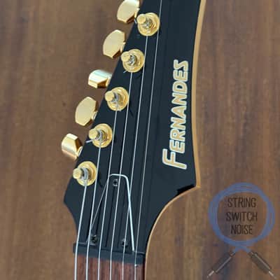 Fernandes HSS Super Strat, Quilted Red Burst, MIJ, 1990s image 8