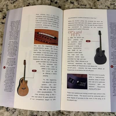 Ovation Collectors Series Brochure Catalog 1996 Adamas II Custom Legend Long Neck image 4