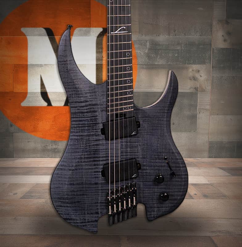 Legator Ghost G6FSS Six String Electric Guitar - Black (G6FSS-BLK) image 1
