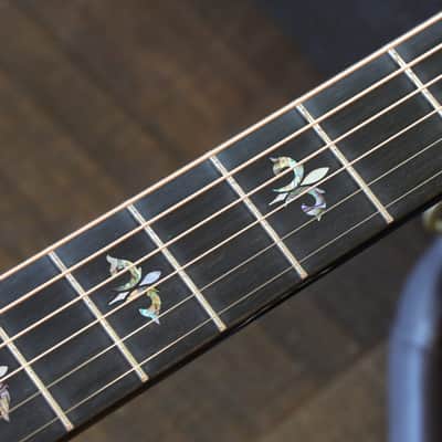 Unplayed! 2020 Taylor Custom Grand Auditorium Sinker Redwood Quilted Maple NAMM + OHSC image 9