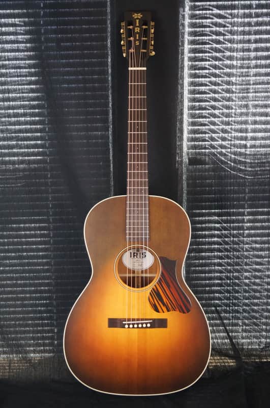 Brand New Iris Guitar Company OOO RCM 12 Fret Slot Head Burst Sitka Spruce / Mahogany 1-3/4" Nut image 1