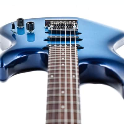 Music Man Luke 4 SSS Diesel Blue image 12