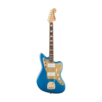 Squier 40th Anniversary Gold Edition Jazzmaster 2022 - Present Lake Placid Blue image 1
