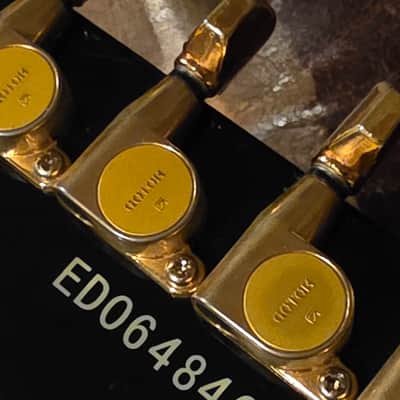 ESP Edwards SV Flying Arrow V MIJ Guitar - Gold Original Floyd Rose EMG image 12