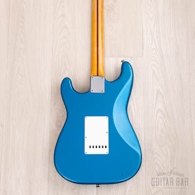 1989 Fender American Vintage '57 Stratocaster, Lake Placid Blue w/ Custom Shop Fat 50s & Tweed Case image 3