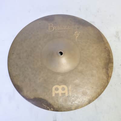 MEINL B14SAH Byzance Vintage Sand Hi-Hats 14-inch Benny Greb Signature Hi-Hat Cymbals (09/07) image 3